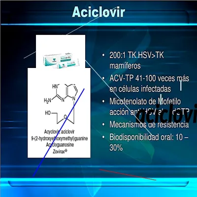 Aciclovir comprimés prix